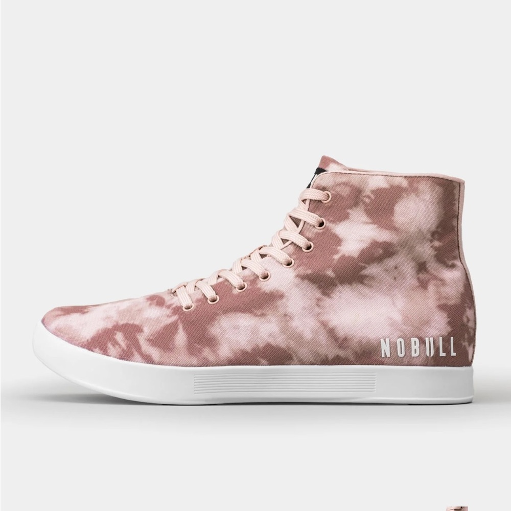 NOBULL Tie Dye High-Top Canvas Trainer Lifting Shoes Size 6½
